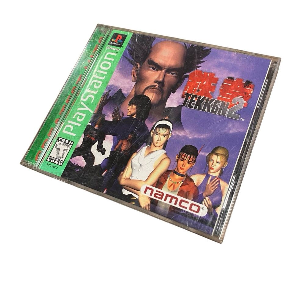 Tekken 2 (Sony PlayStation 1, PS1 1996) Greatest Hits Complete